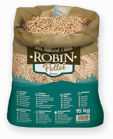 worek pelletu opałowego Robin do kupienia w Częstochowie lub sklepie internetowym